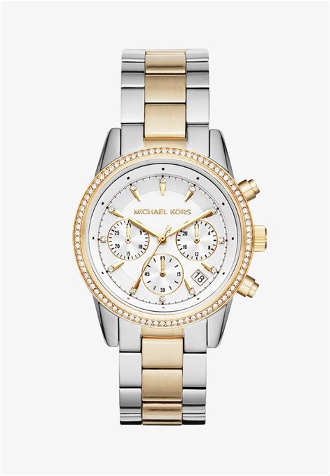 damenuhr michael kors silber zalando|Michael Kors Damenuhren online .